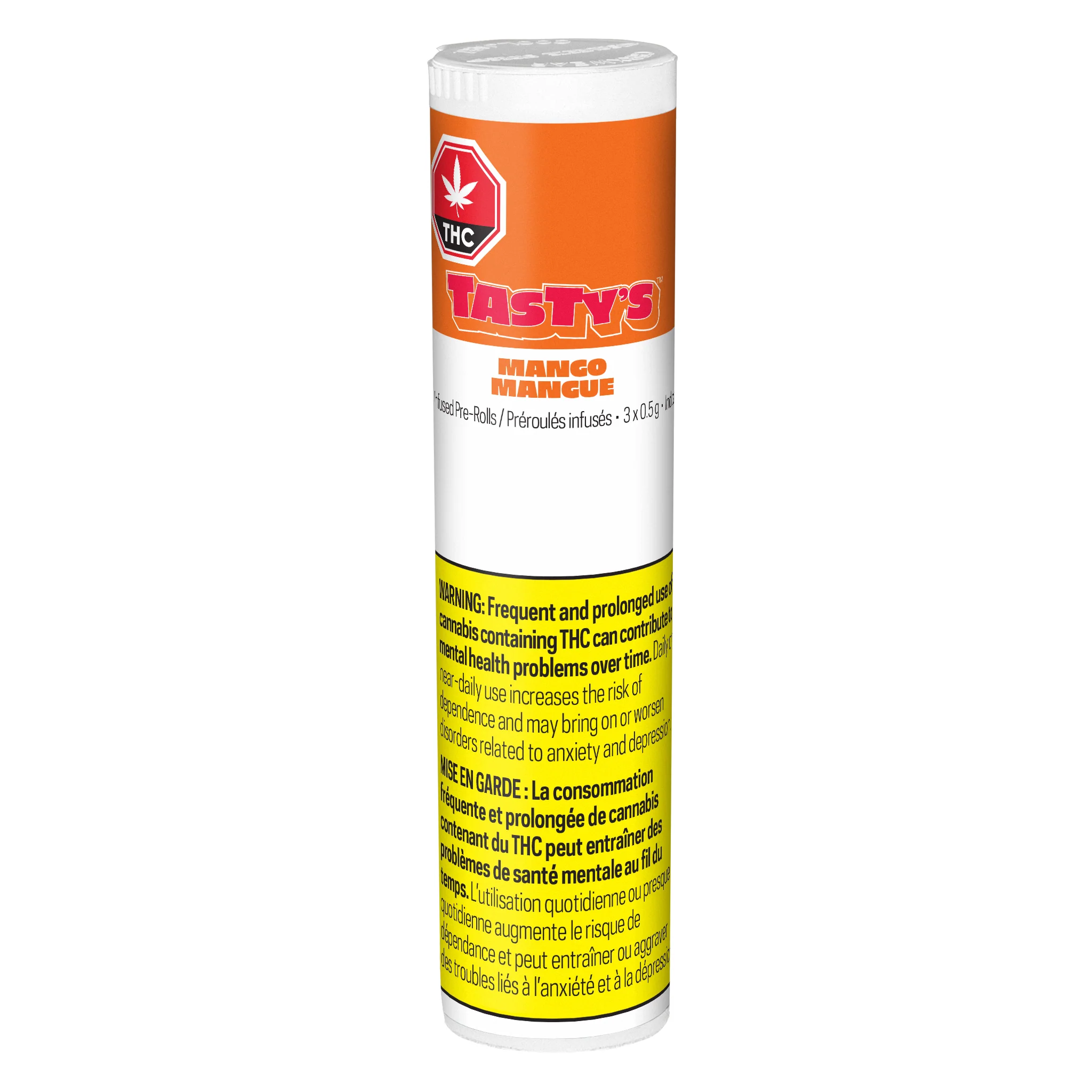 Mango Diamond Infused Pre-Rolls by TASTY’S - Image 2